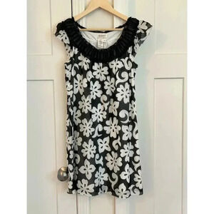 m.s.s.p. aline sleeveless silk blend sundress size xs